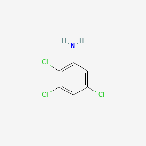 Chemical structure of 2,3,5-Trichloroaniline