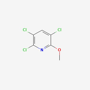 Chemical structure of 2,3,5-Trichloro-6-methoxypyridine