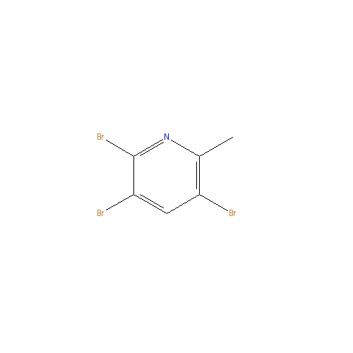Chemical structure of 2,3,5-Tribromo-6-methylpyridine