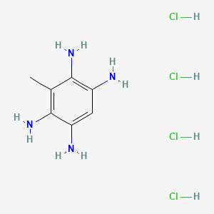 Chemical structure of 2,3,5,6-tetraaMinotoluenetetrahydrochloride