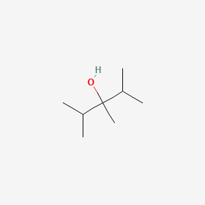 Chemical structure of 2,3,4-Trimethyl-3-pentanol