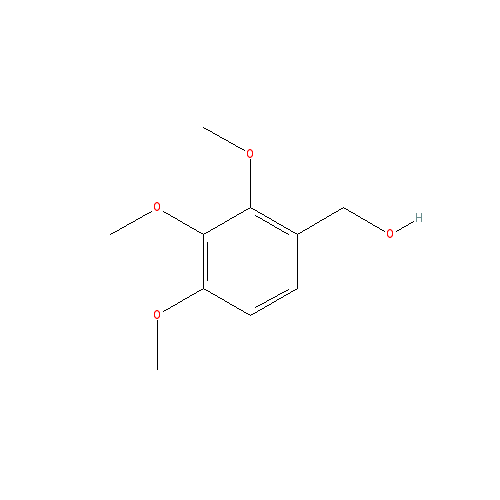 Chemical structure of 2,3,4-Trimethoxybenzyl Alcohol