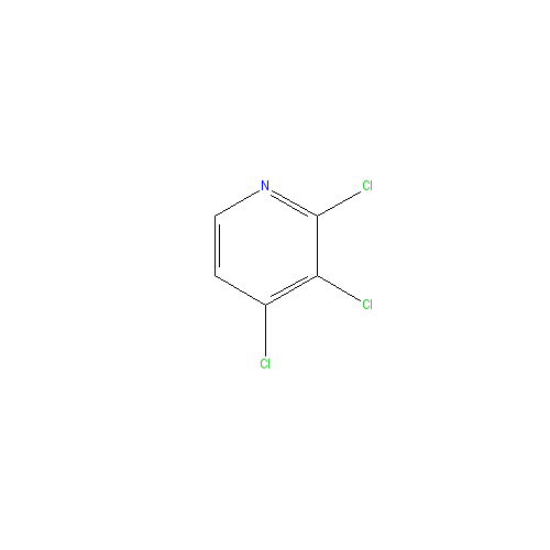 Chemical structure of 2,3,4-Trichloropyridine