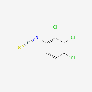 Chemical structure of 2,3,4-Trichlorophenyl isothiocyanate