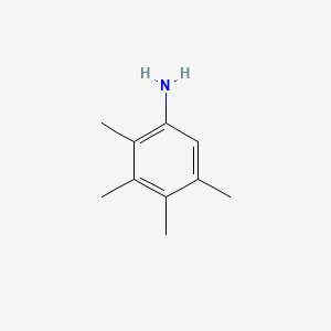 Chemical structure of 2,3,4,5-Tetramethylaniline