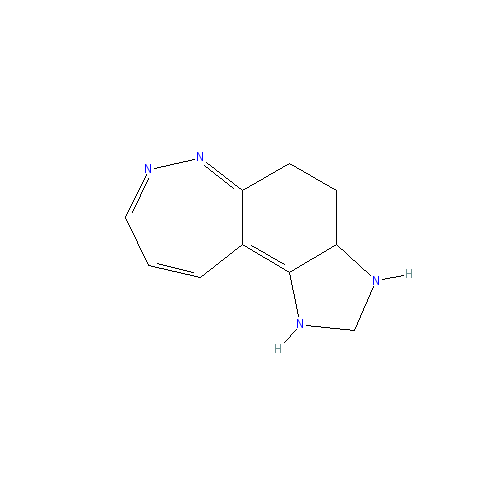 Chemical structure of 2,3,4,5-Tetrahydro-1H-benzo[4,5]imidazo[1,2-d][1,4]diazepine