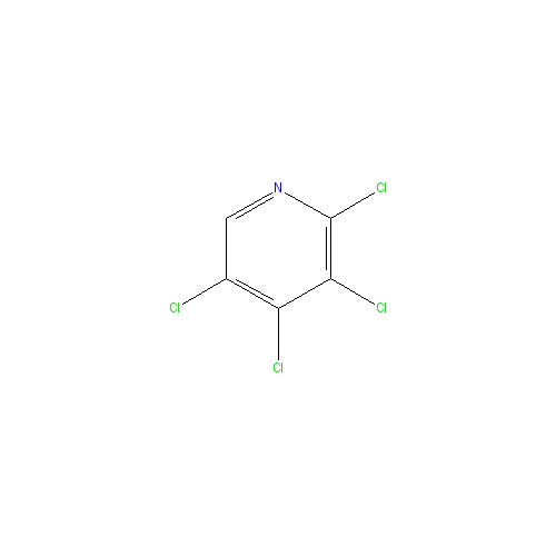 Chemical structure of 2,3,4,5-Tetrachloropyridine
