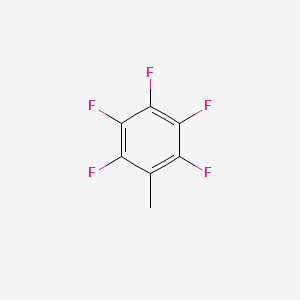 Chemical structure of 2,3,4,5,6-Pentafluorotoluene