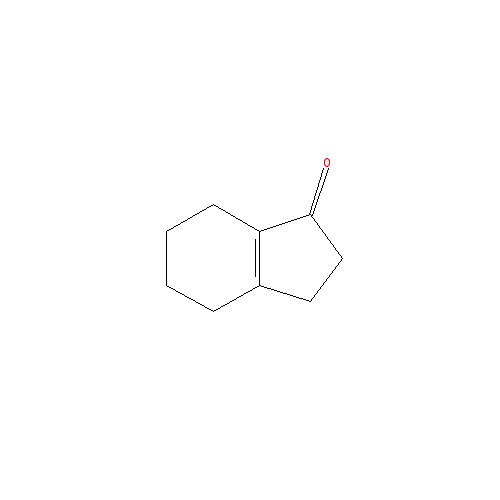 Chemical structure of 2,3,4,5,6,7-Hexahydro-1H-indene-1-one
