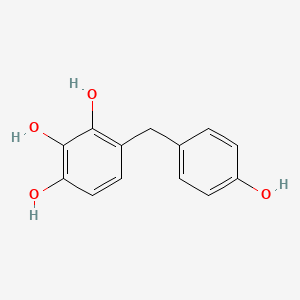 Chemical structure of 2,3,4,4'-Tetrahydroxydiphenylmethane