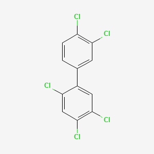 Chemical structure of 2,3',4,4',5-Pentachlorobiphenyl