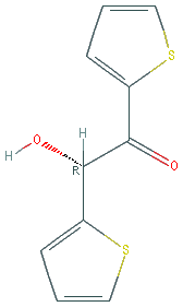 Chemical structure of 2,2'-Thenoin