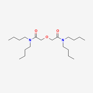 Chemical structure of 2,2'-Oxybis(N,N-dibutylacetamide)