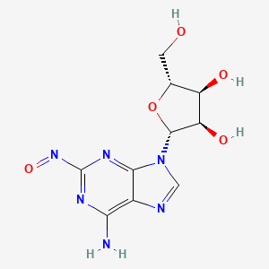 Chemical structure of 2,2'-Oxybis(4,6-dimethoxy-1,3,5-triazine)