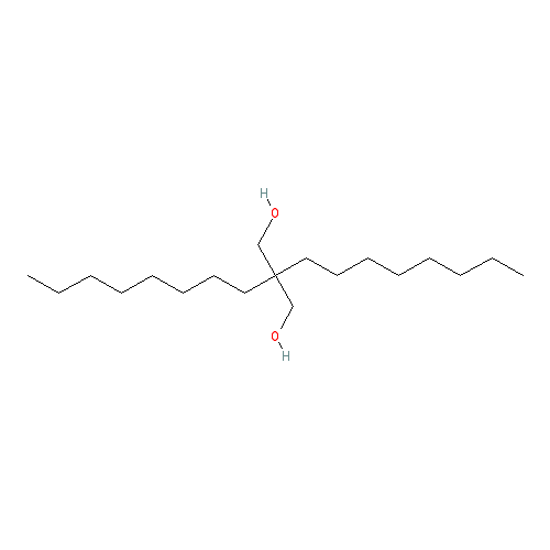 Chemical structure of 2,2-Di-n-octyl-1,3-propanediol