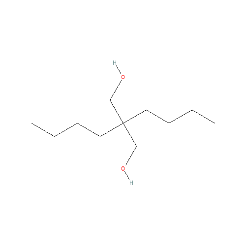 Chemical structure of 2,2-Dibutylpropane-1,3-diol
