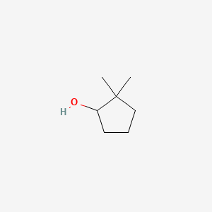 Chemical structure of 2,2-Dimethylcyclopentanol