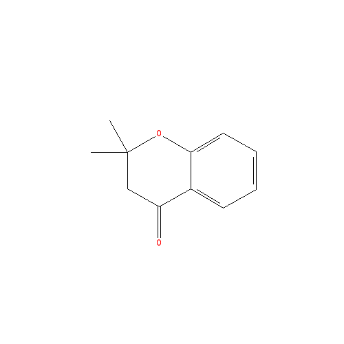 Chemical structure of 2,2-Dimethylchroman-4-one