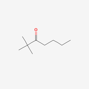 Chemical structure of 2,2-DIMETHYL-3-HEPTANONE