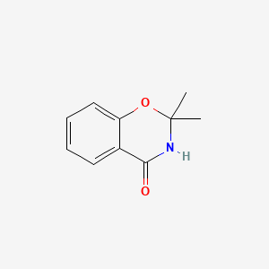 Chemical structure of 2,2-Dimethyl-2H-benzo[e][1,3]oxazin-4(3H)-one