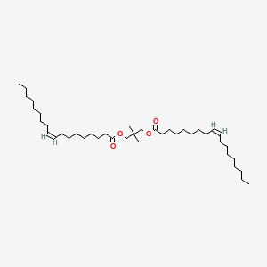Chemical structure of Neopentyl glycol dioleate
