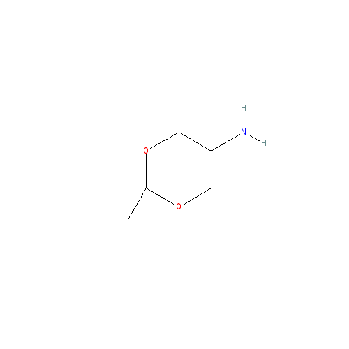 Chemical structure of 2,2-Dimethyl-1,3-dioxan-5-amine