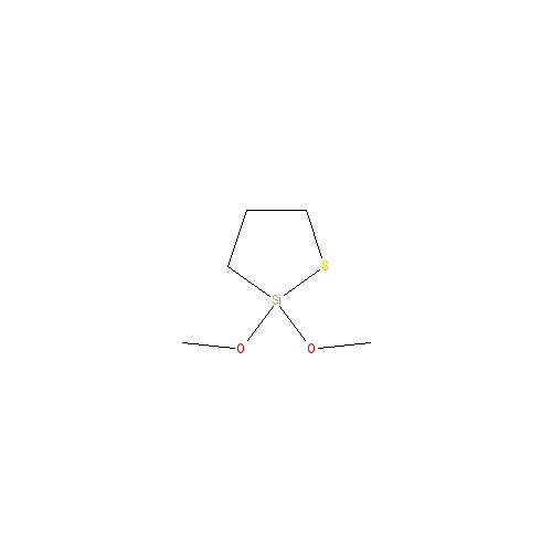 Chemical structure of 2,2-DIMETHOXY-1-THIA-2-SILACYCLOPENTANE