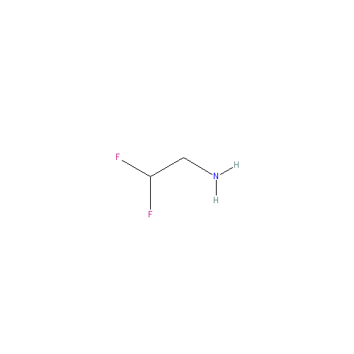 Chemical structure of 2,2-Difluoroethanamine hydrochloride