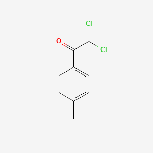 Chemical structure of 2,2-Dichloro-1-(p-tolyl)ethanone