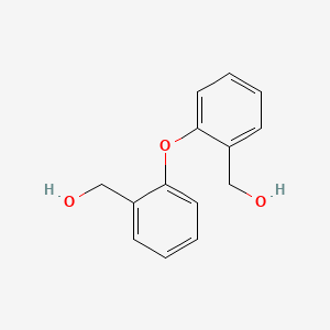 Chemical structure of Benzenemethanol, 2,2'-oxybis-