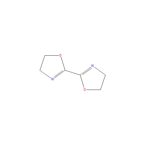 Chemical structure of 2,2'-Bis(2-oxazoline)