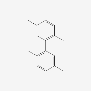 Chemical structure of 2,2',5,5'-Tetramethylbiphenyl