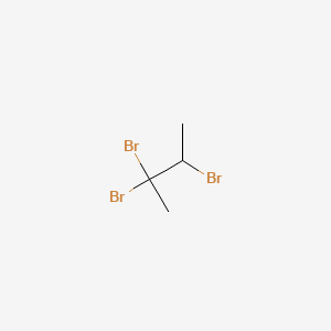 Chemical structure of 2,2,3-Tribromobutane