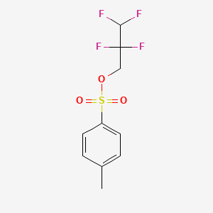 Chemical structure of 2,2,3,3-Tetrafluoropropyl p-toluenesulfonate