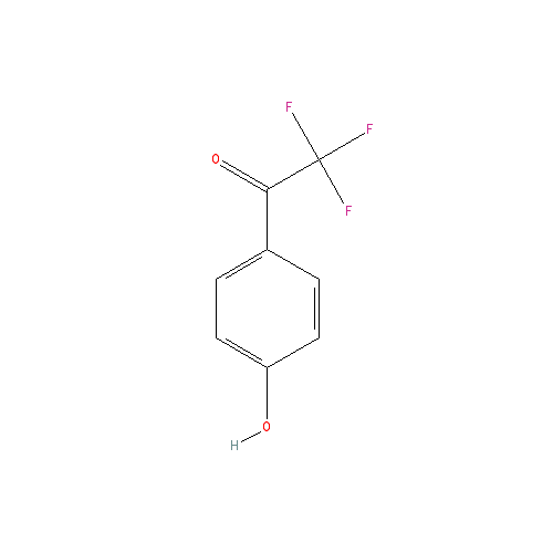 Chemical structure of 2,2,2-Trifluoro-4’-hydroxyacetophenone