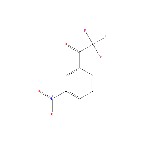 Chemical structure of 2,2,2-Trifluoro-3'-nitroacetophenone