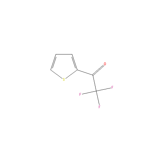 Chemical structure of Ethanone, 2,2,2-trifluoro-1-(2-thienyl)-
