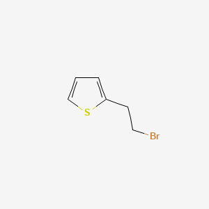 Chemical structure of 2,2-(Bromoethyl)thiophene