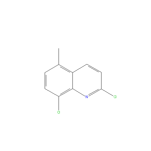Chemical structure of 2,8-Dichloro-5-methylquinoline