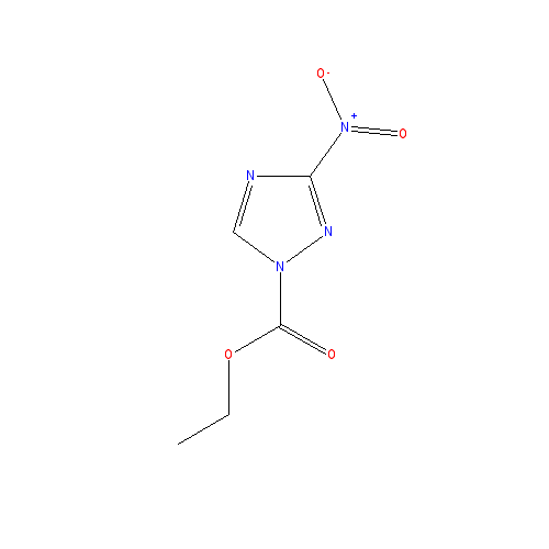 Chemical structure of 2-(Trimethylsilyl)ethyl 3-Nitro-1H-1,2,4-triazole-1-carboxylate