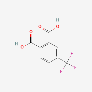 Chemical structure of 2-(Trifluoromethyl)terephthalic acid