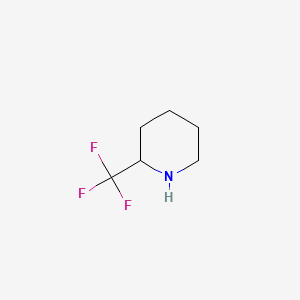 Chemical structure of 2-(Trifluoromethyl)piperidine