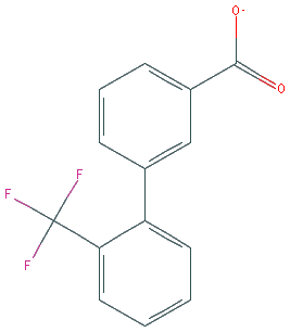 Chemical structure of 2'-Trifluoromethyl-biphenyl-3-carboxylic acid