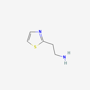 Chemical structure of 2-Thiazolylethylamine