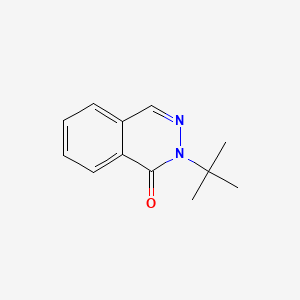 Chemical structure of 2-(tert-Butyl)phthalazin-1(2H)-one