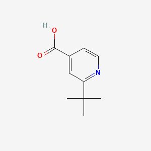 Chemical structure of 2-(tert-Butyl)isonicotinic acid