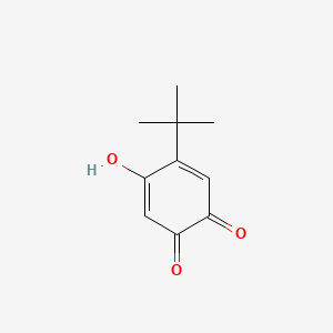 Chemical structure of 2-(tert-Butyl)-5-hydroxycyclohexa-2,5-diene-1,4-dione