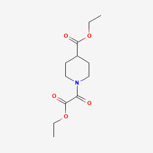 Chemical structure of 2-(tert-Butoxycarbonyl)-5-oxa-2-azaspiro[3.4]octane-6-carboxylic acid