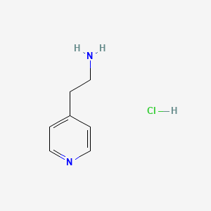 Chemical structure of 2-(Pyridin-4-yl)ethanamine hydrochloride