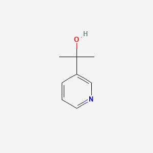 Chemical structure of 2-(Pyridin-3-yl)propan-2-ol